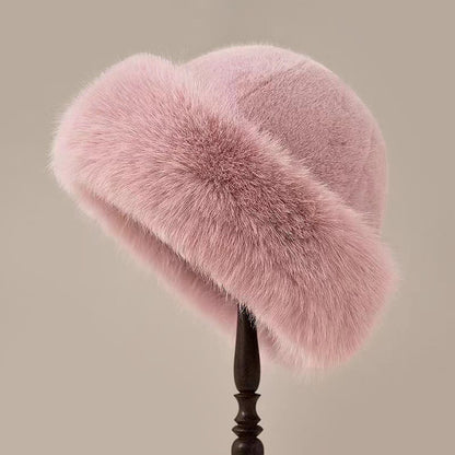 Elegant Brimless Winter Hat for Women | Elara