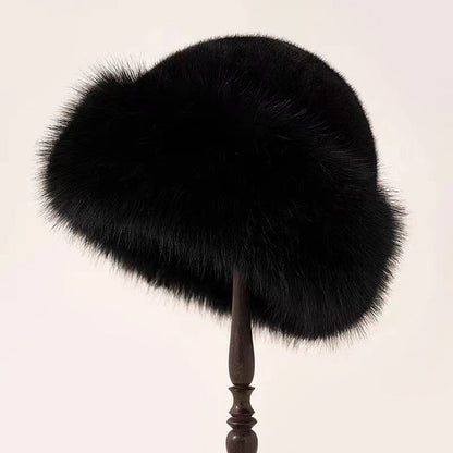 Elegant Brimless Winter Hat for Women | Elara