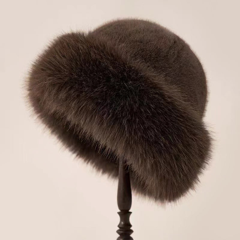Elegant Brimless Winter Hat for Women | Elara