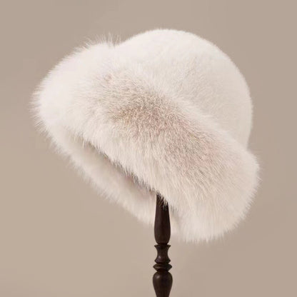 Elegant Brimless Winter Hat for Women | Elara