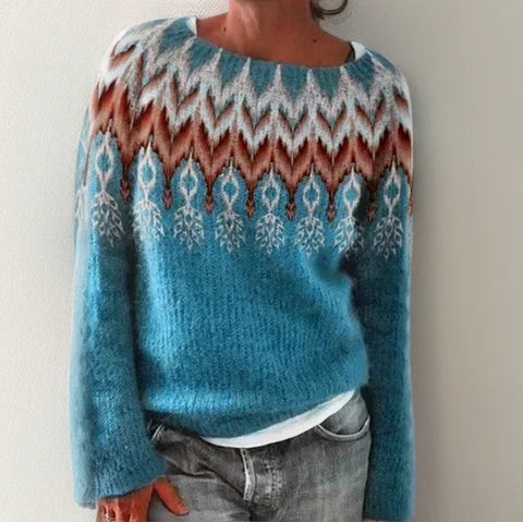 Cosy soft relaxed everyday jumper for women | Medea