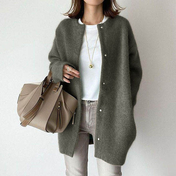 Beatrice | Women's Vintage Knit Cardigan Vest