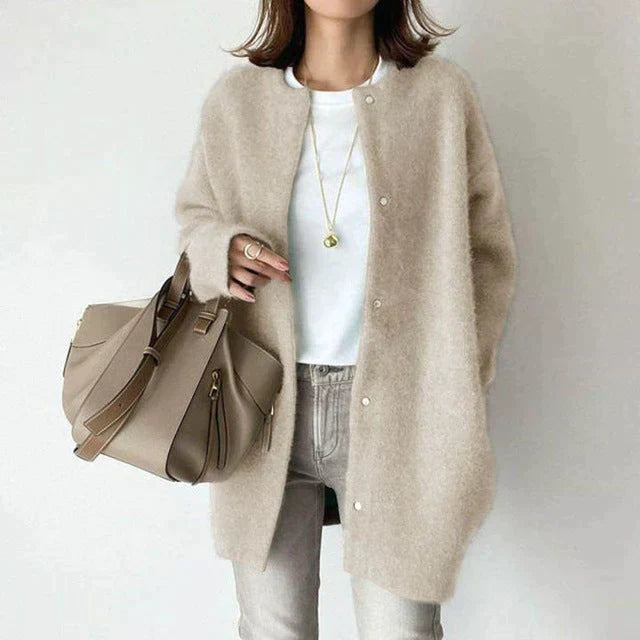 Beatrice | Women's Vintage Knit Cardigan Vest