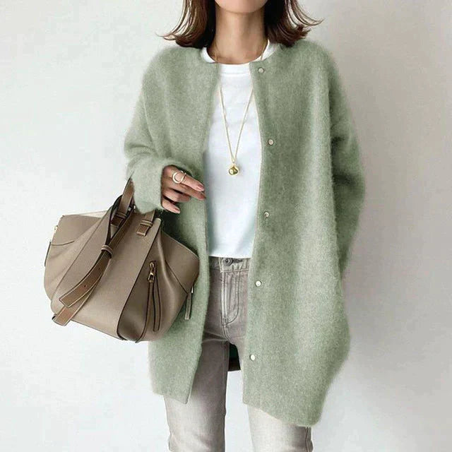 Beatrice | Women's Vintage Knit Cardigan Vest